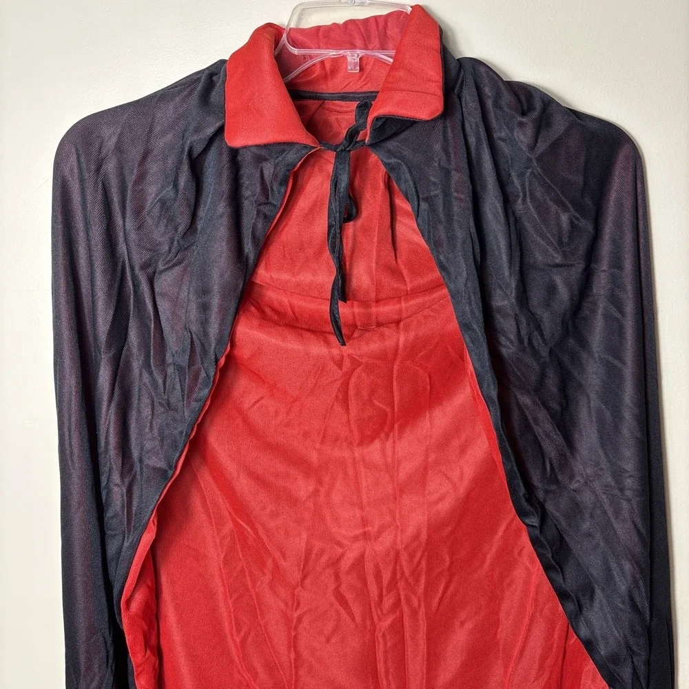Adult Cape Clothing Halloween Costume Vampire Cloak Men and Women Reversible